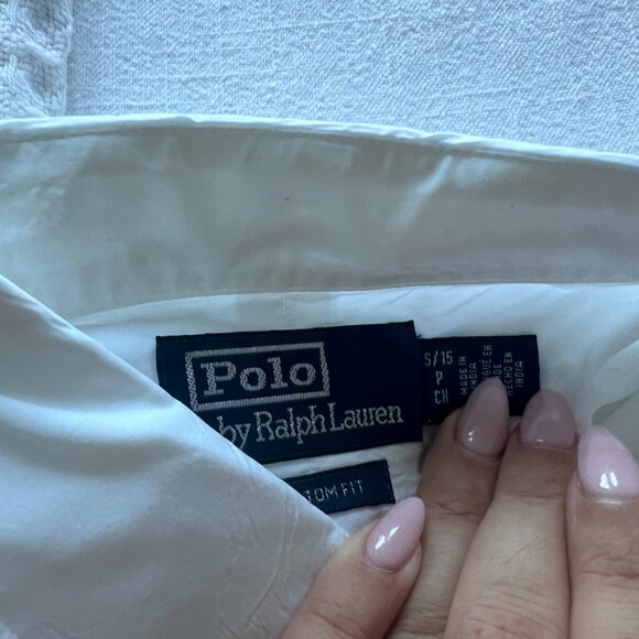 Polor Ralph Lauren Custom Fit Poplin Shirt - Picture 6 of 7